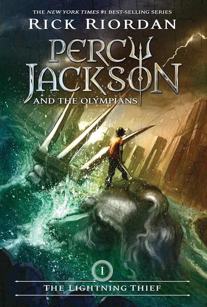 Percy Jackson book cover